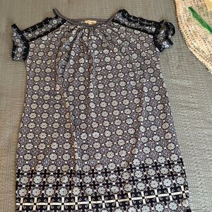 Max Studio Blue Patterned Dress